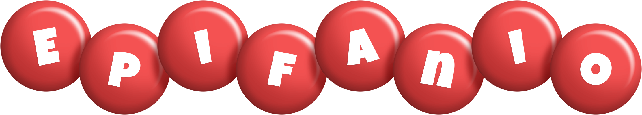 Epifanio candy-red logo