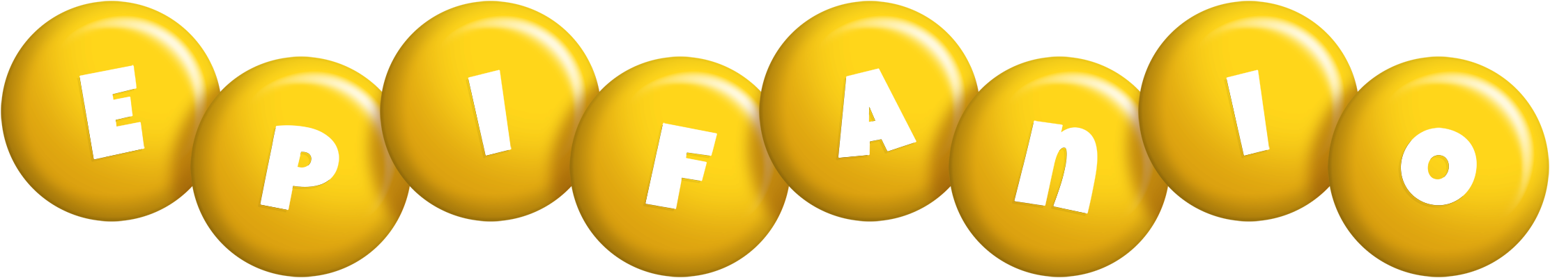 Epifanio candy-yellow logo