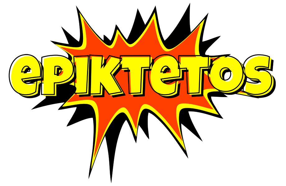 Epiktetos bazinga logo