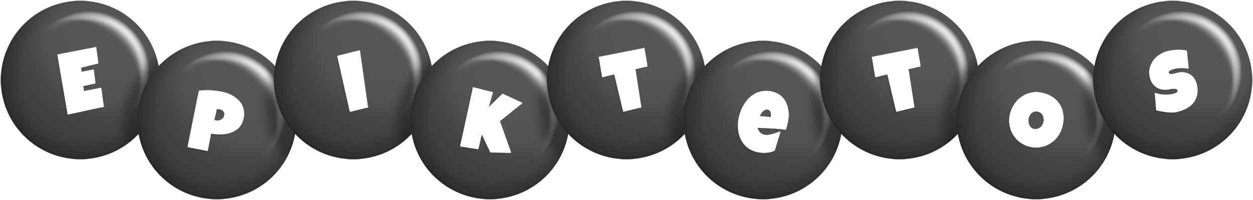 Epiktetos candy-black logo