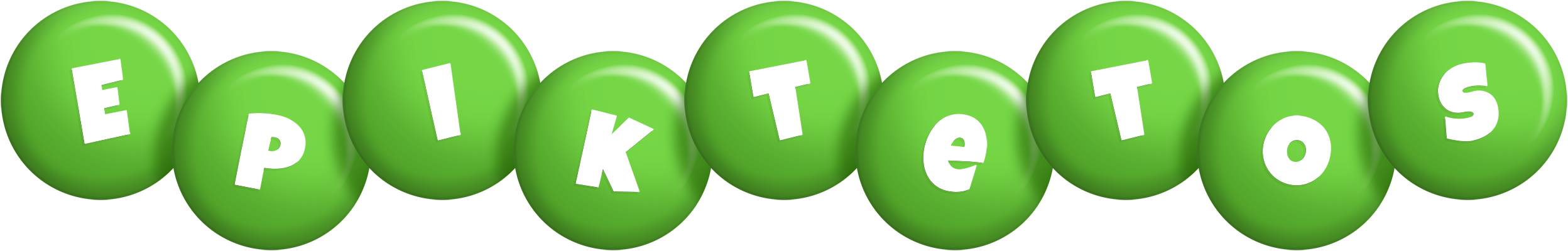 Epiktetos candy-green logo