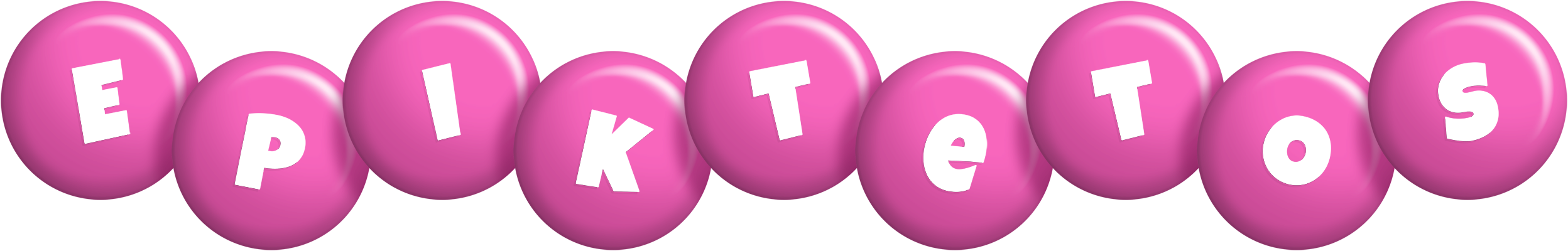 Epiktetos candy-pink logo
