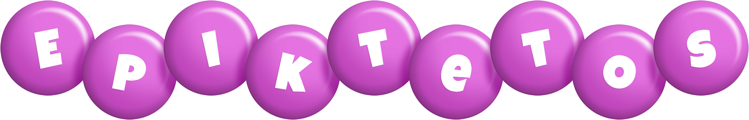 Epiktetos candy-purple logo