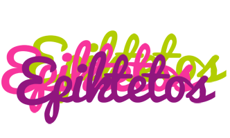 Epiktetos flowers logo