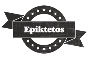 Epiktetos grunge logo