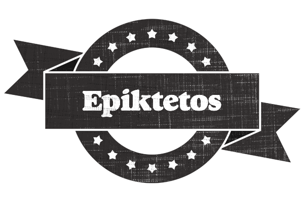 Epiktetos grunge logo