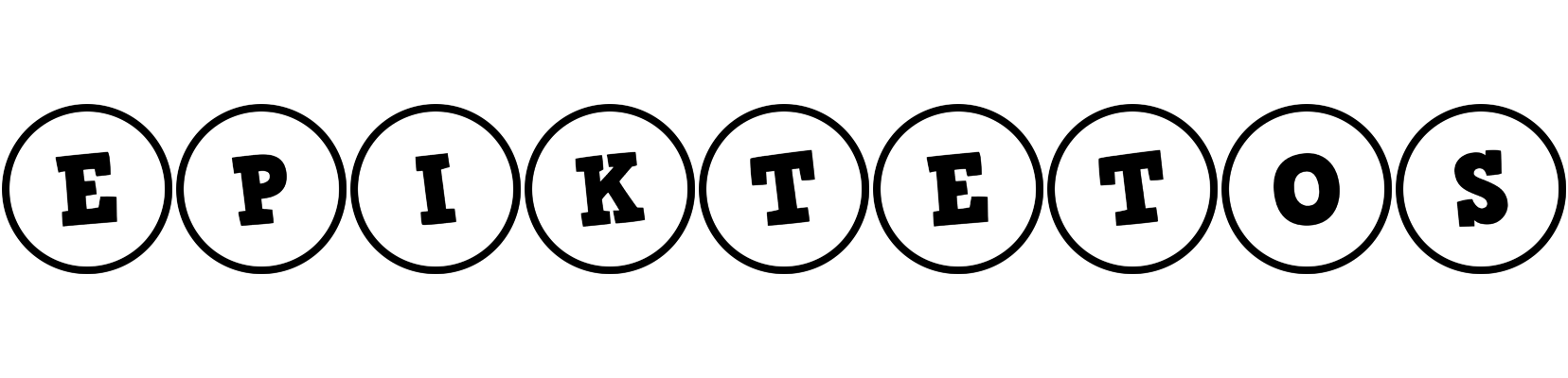 Epiktetos handy logo
