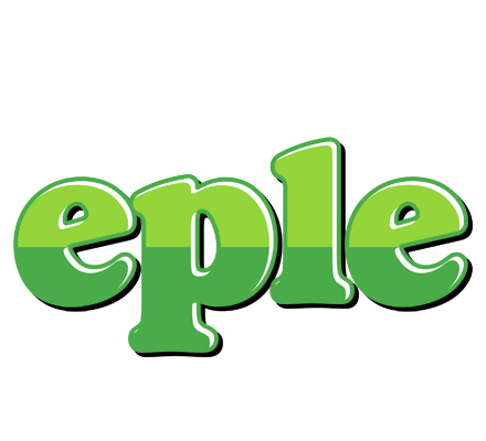 EPLE logo effect. Colorful text effects in various flavors. Customize your own text here: https://www.textgiraffe.com/logos/apple/