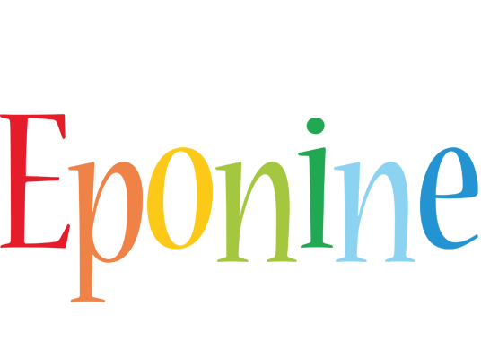 Eponine birthday logo