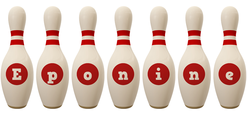 Eponine bowling-pin logo