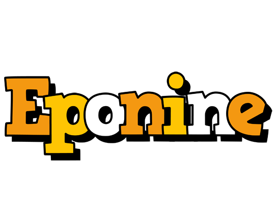 Eponine cartoon logo