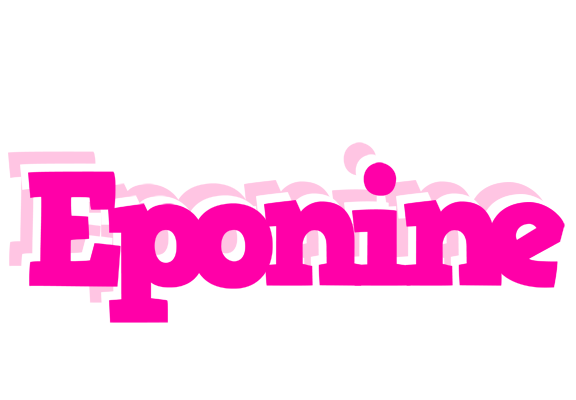 Eponine dancing logo