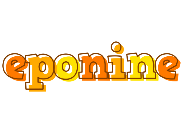 Eponine desert logo