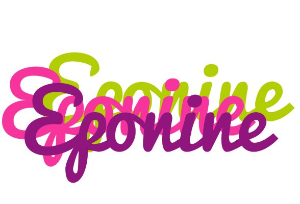 Eponine flowers logo