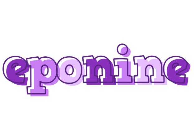Eponine sensual logo
