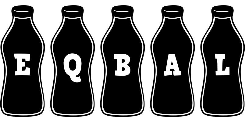 Eqbal bottle logo