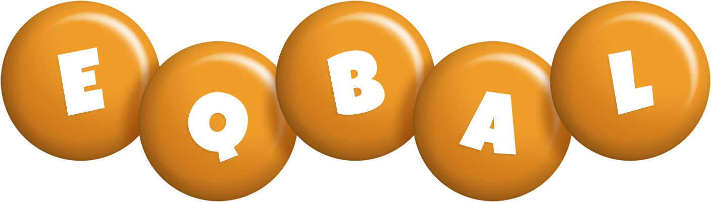 Eqbal candy-orange logo