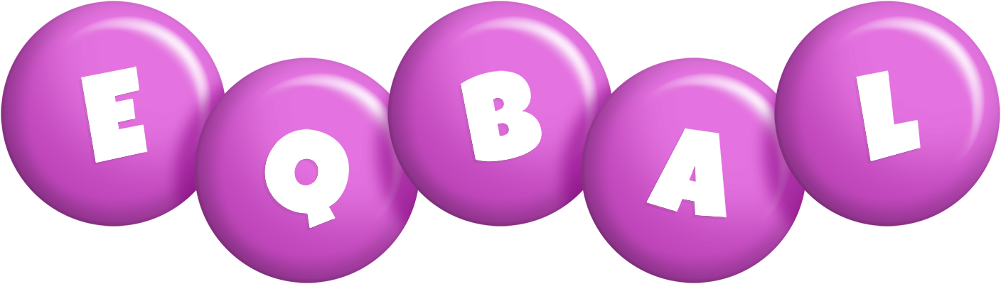 Eqbal candy-purple logo
