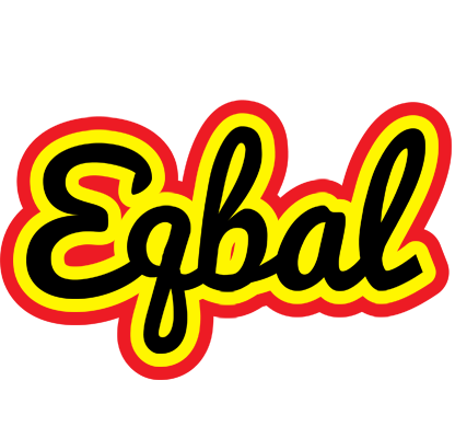 Eqbal flaming logo