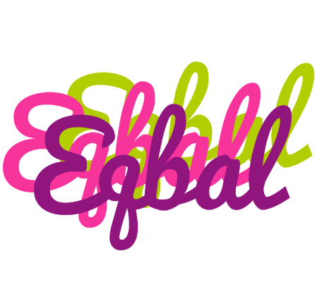 Eqbal flowers logo