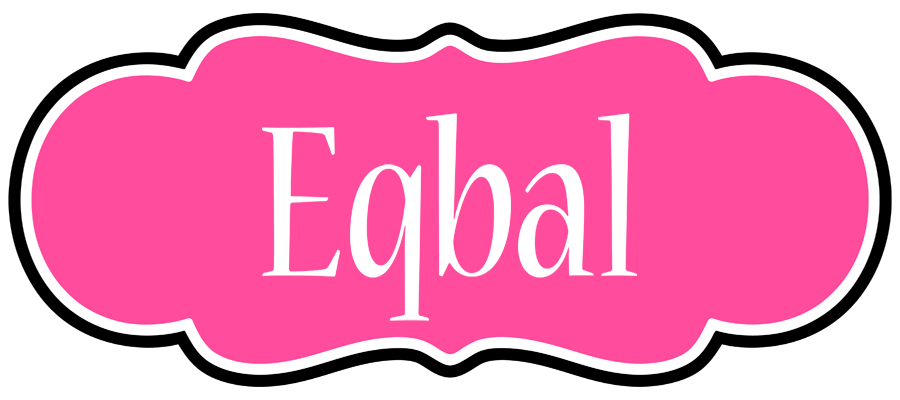 Eqbal invitation logo