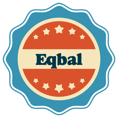 Eqbal labels logo