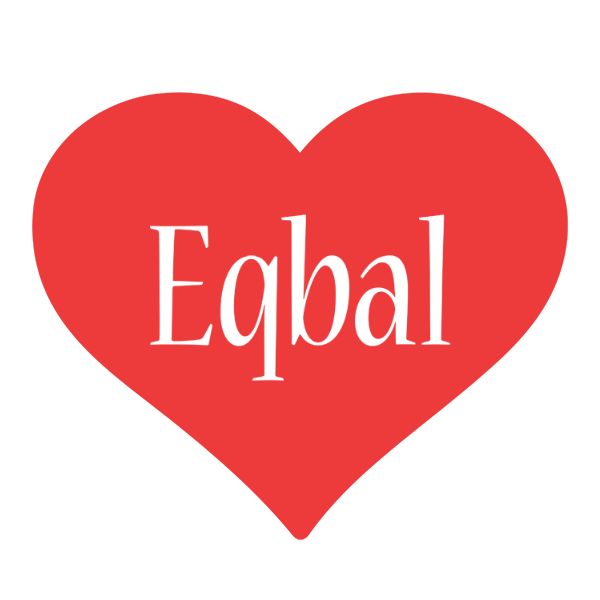 Eqbal love logo