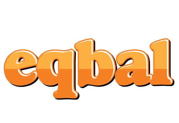 Eqbal orange logo