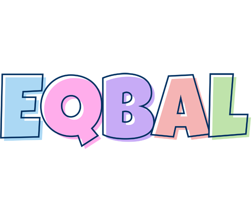 Eqbal pastel logo