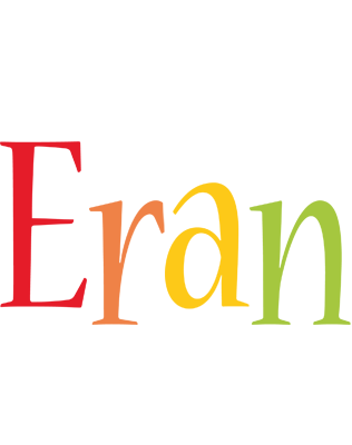 Eran birthday logo