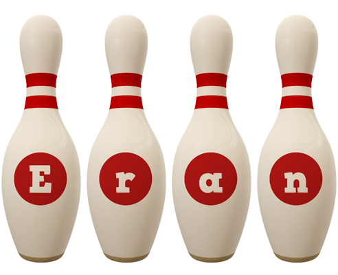 Eran bowling-pin logo