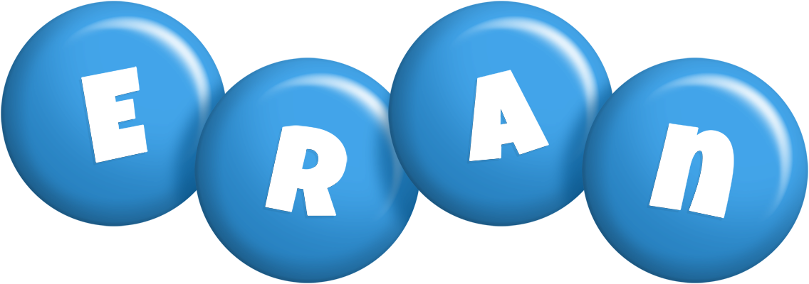 Eran candy-blue logo