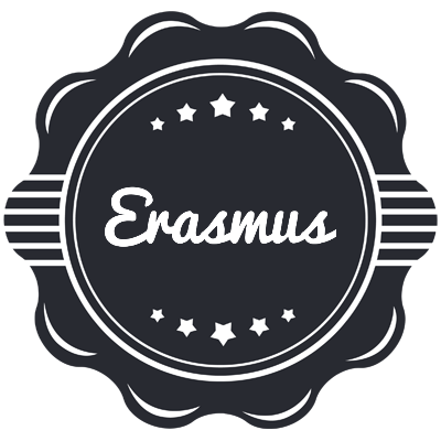 Erasmus badge logo