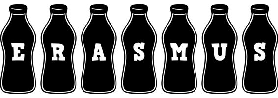 Erasmus bottle logo