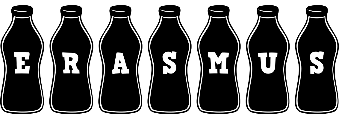 Erasmus bottle logo