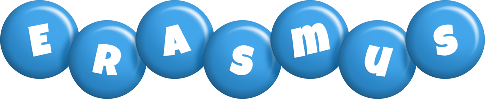 Erasmus candy-blue logo