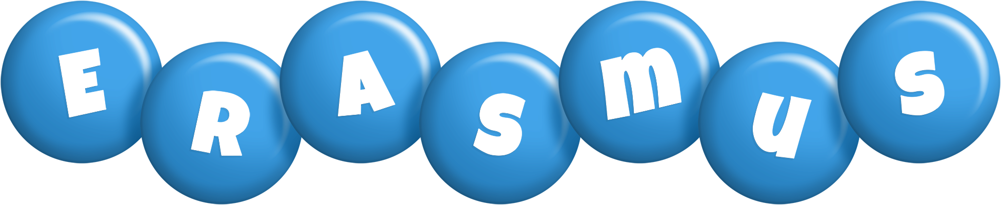 Erasmus candy-blue logo