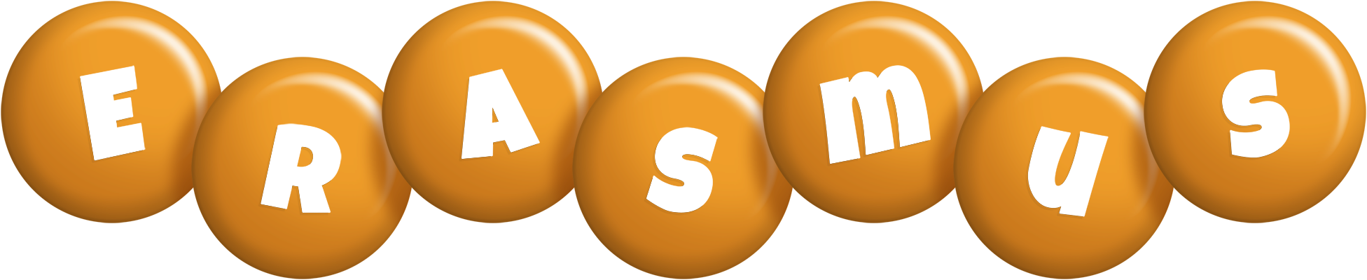 Erasmus candy-orange logo