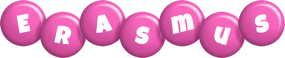 Erasmus candy-pink logo