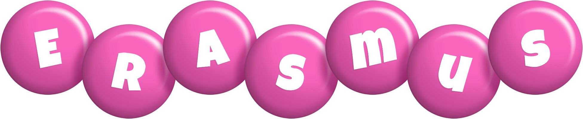 Erasmus candy-pink logo