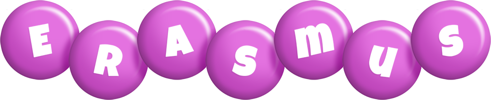 Erasmus candy-purple logo