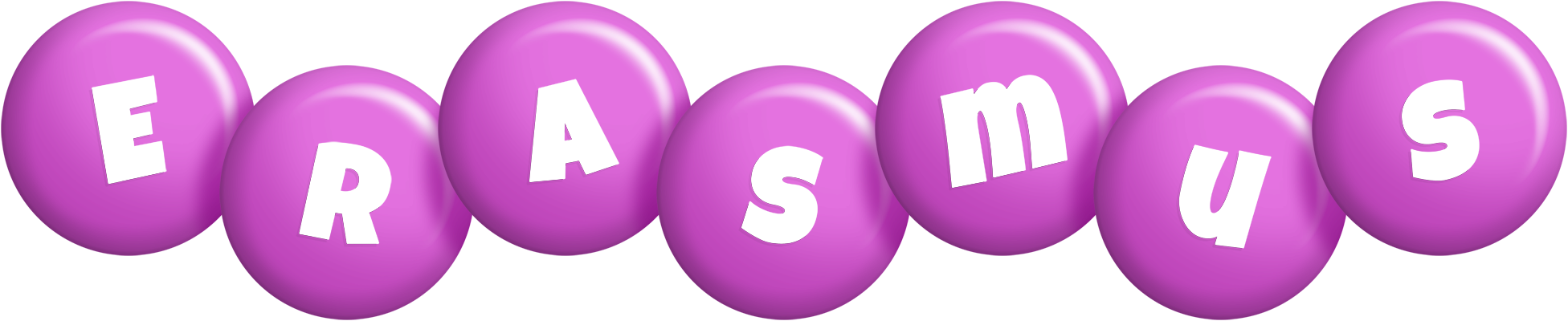 Erasmus candy-purple logo