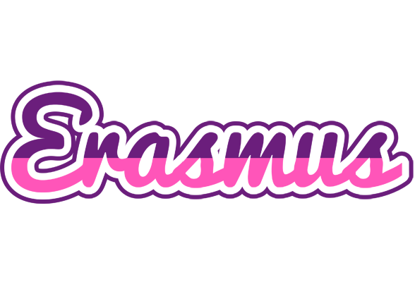 Erasmus cheerful logo