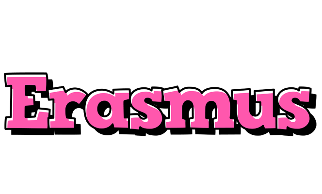 Erasmus girlish logo