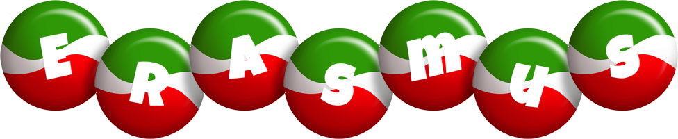 Erasmus italy logo