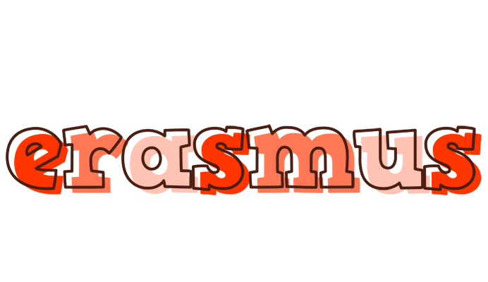 Erasmus paint logo