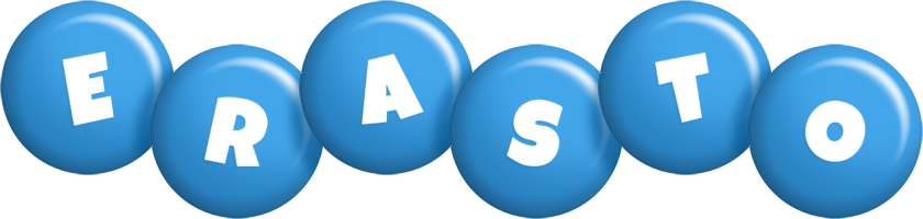 Erasto candy-blue logo