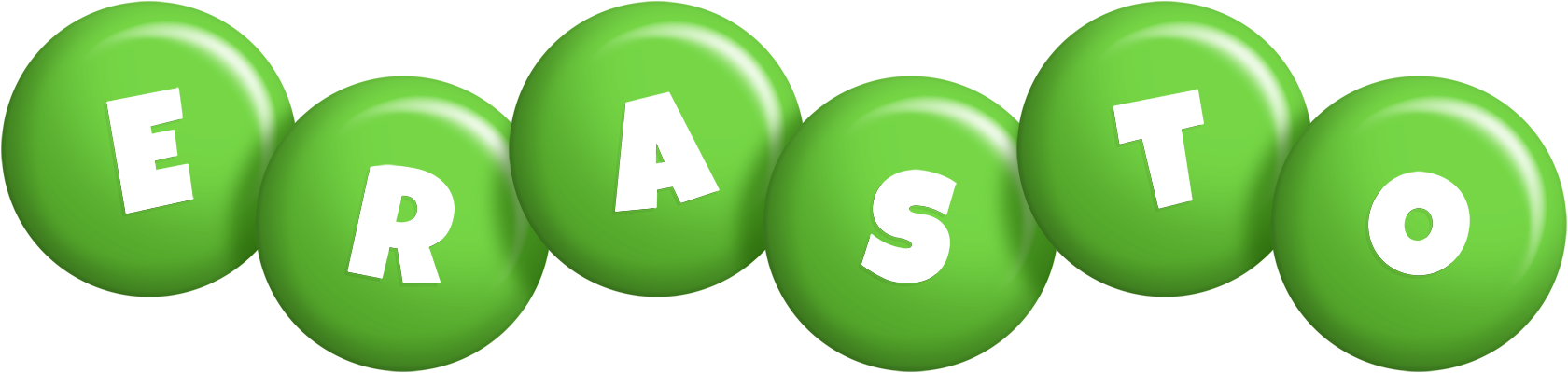 Erasto candy-green logo