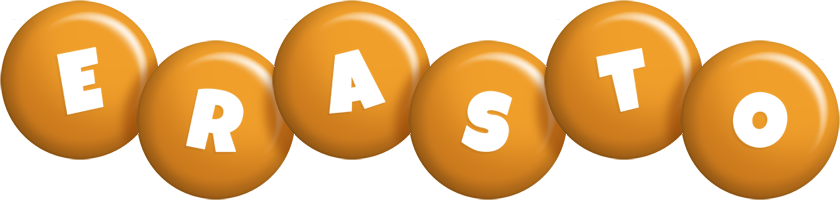 Erasto candy-orange logo