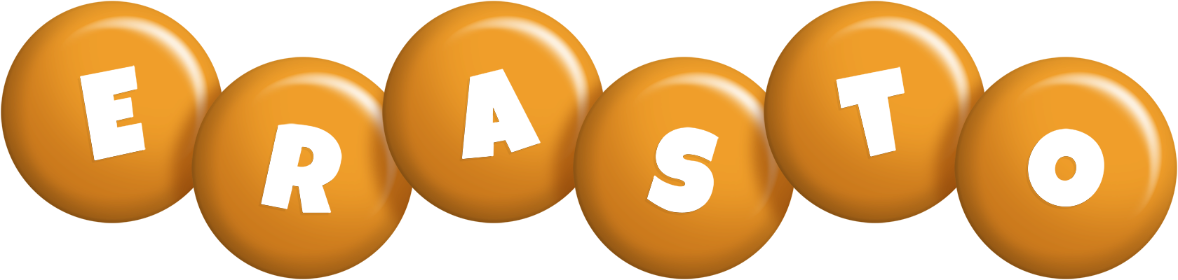 Erasto candy-orange logo